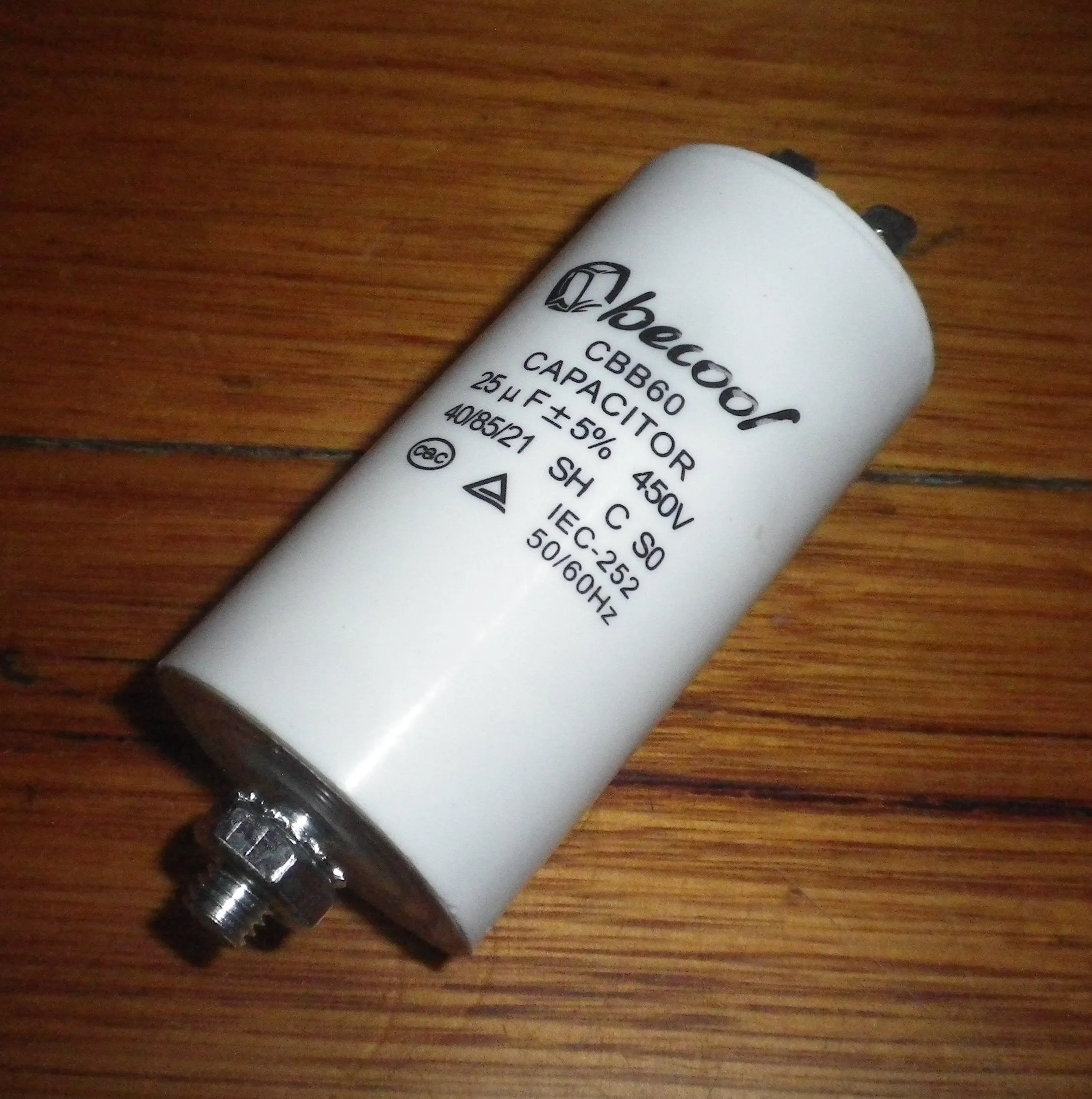 25uF  450Volt Motor Start Capacitor - Part # CAP025ASP