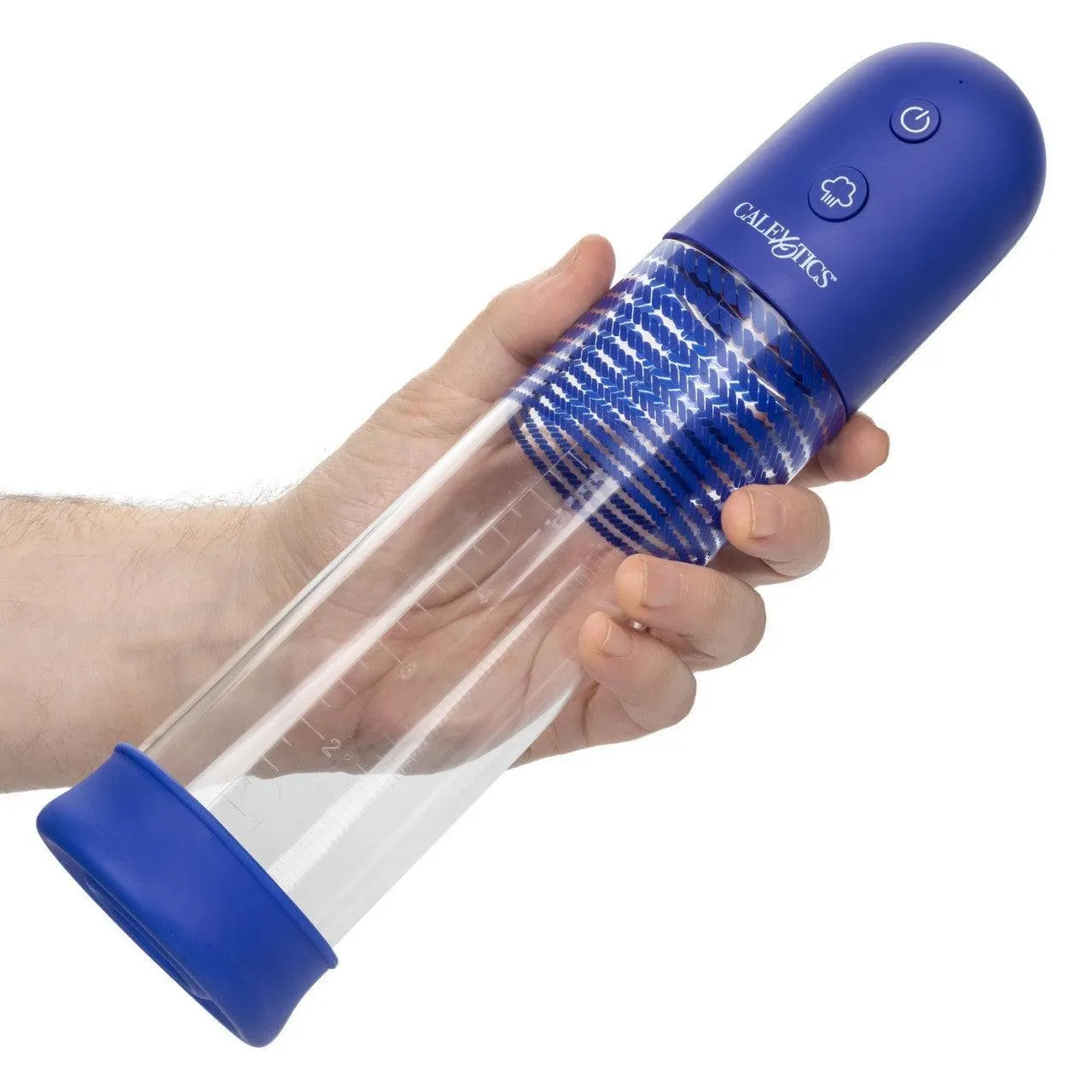 Admiral Rechargeable Rock Hard Automatic Penis Pump Kit Blue