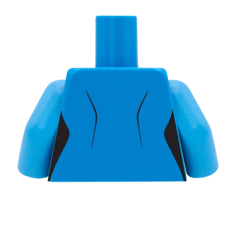 Blouse with Bow - Custom Design Minifigure Torso