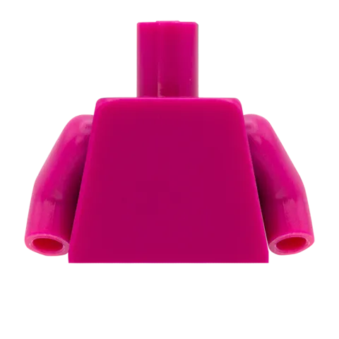 Blouse with Bow - Custom Design Minifigure Torso