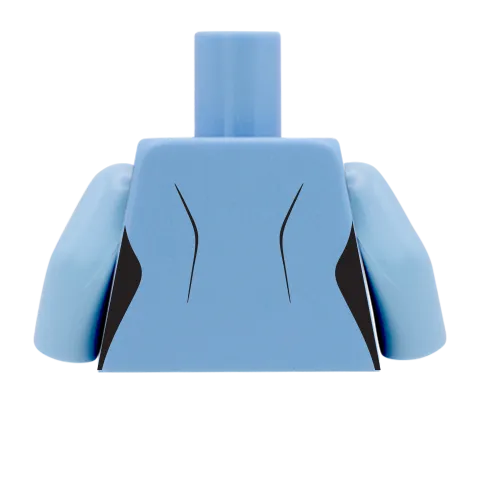 Blouse with Bow - Custom Design Minifigure Torso