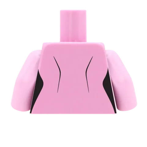 Blouse with Bow - Custom Design Minifigure Torso