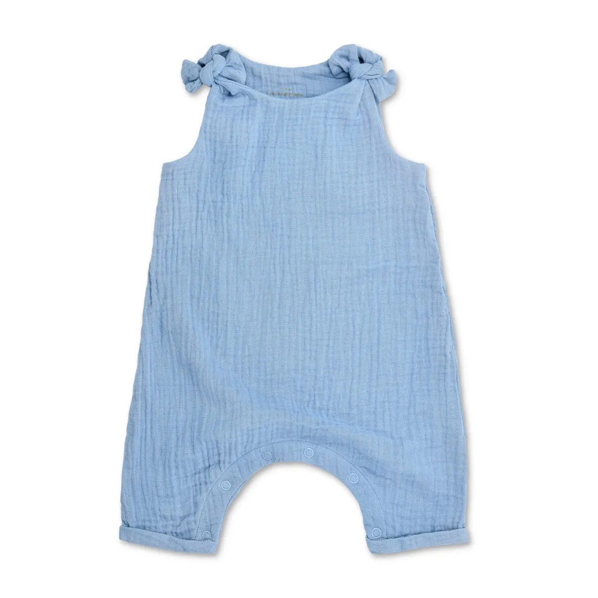 Blue Muslin Overall