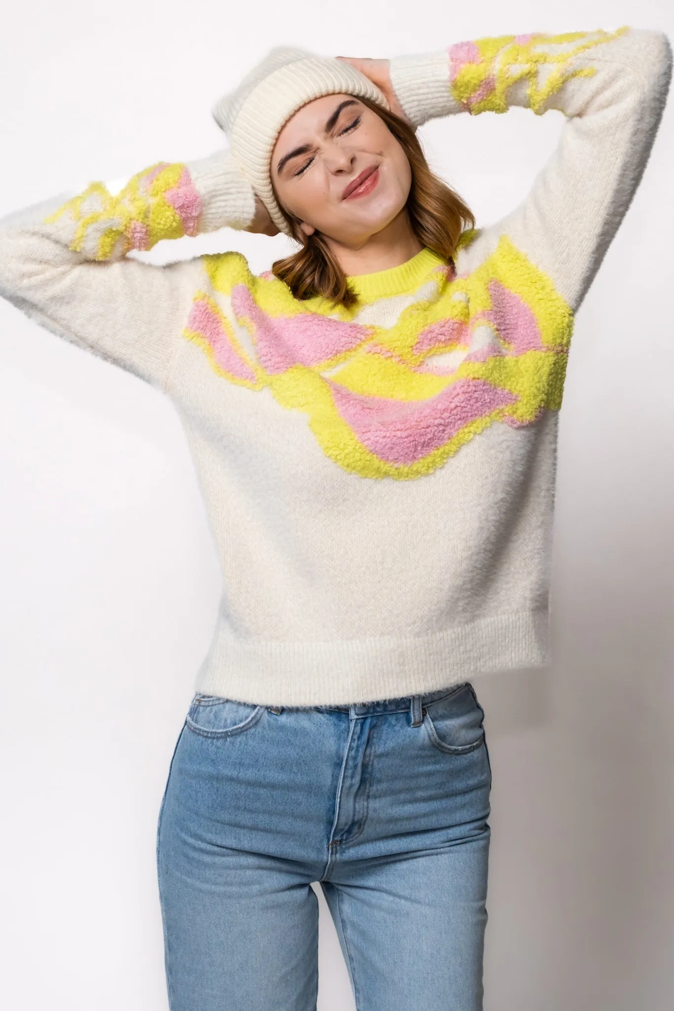 FRNCH Maeko Statement Sweater