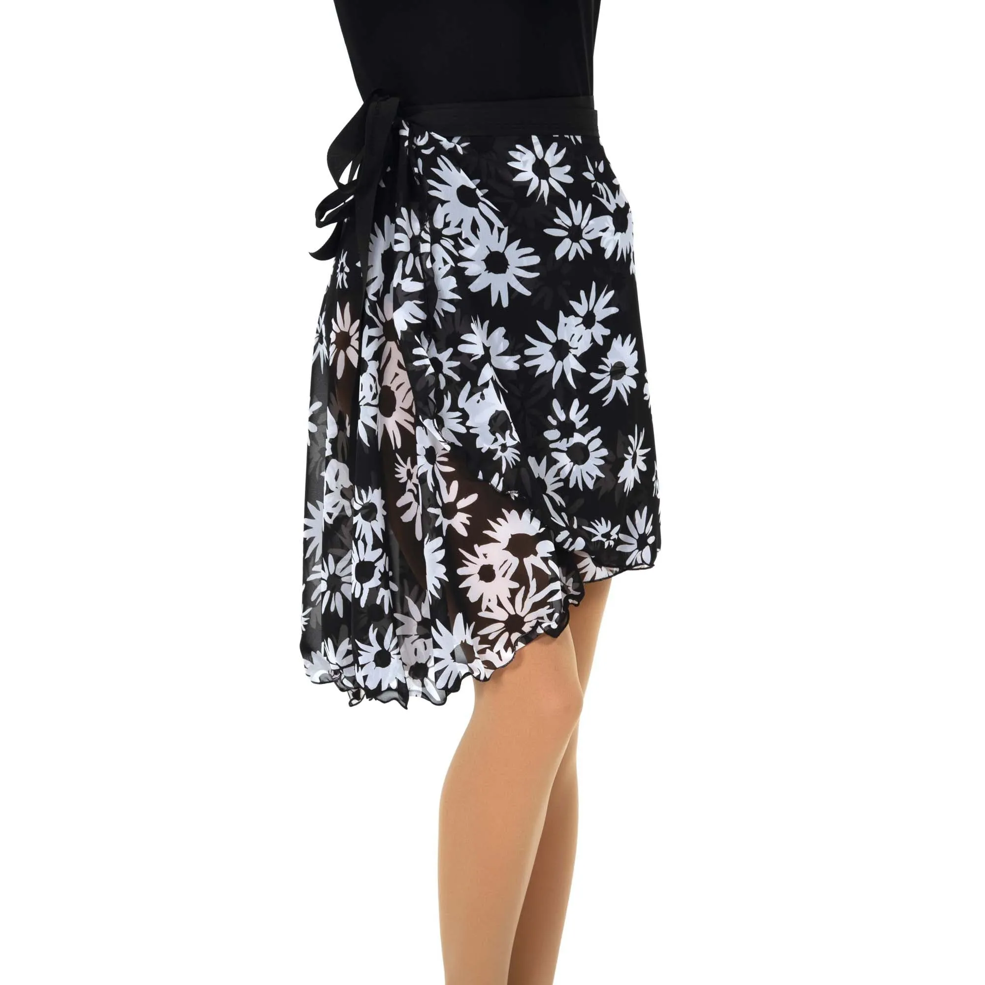 Jerry's 335 Daisy Dance Chiffon Wrap Skirt, Youth