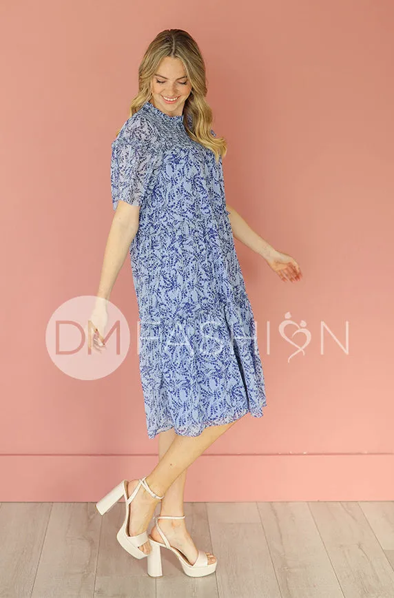 Kara Navy Dress - DM Exclusive - Maternity Friendly - FINAL FEW