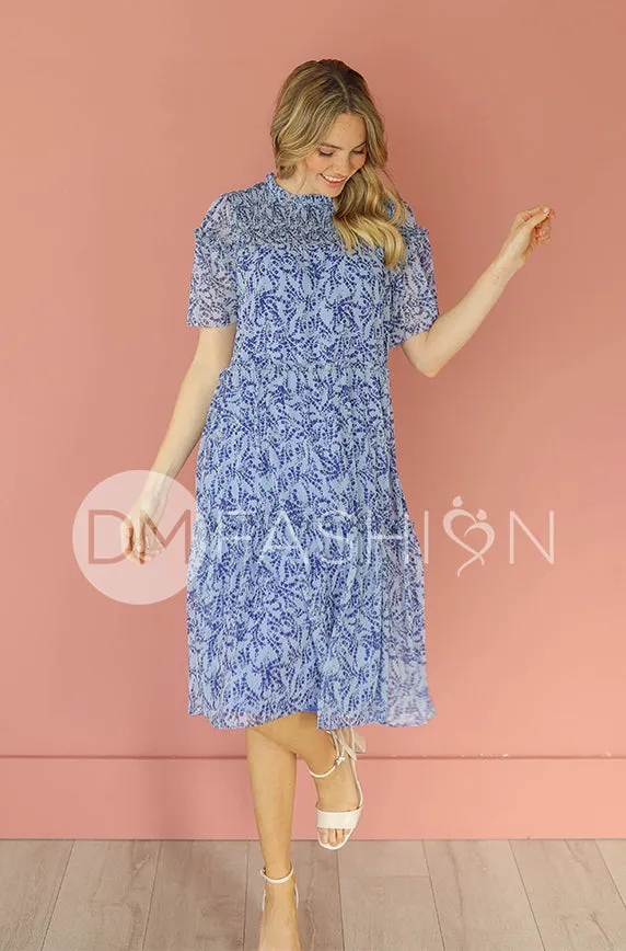 Kara Navy Dress - DM Exclusive - Maternity Friendly - FINAL FEW