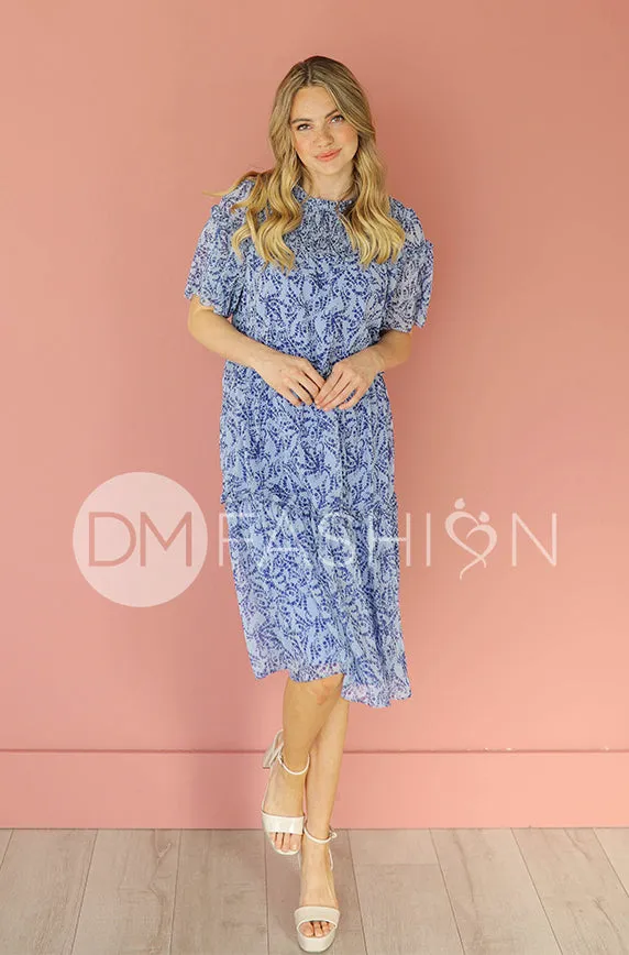 Kara Navy Dress - DM Exclusive - Maternity Friendly - FINAL FEW