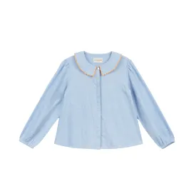 Light Blue Oxford Blouse