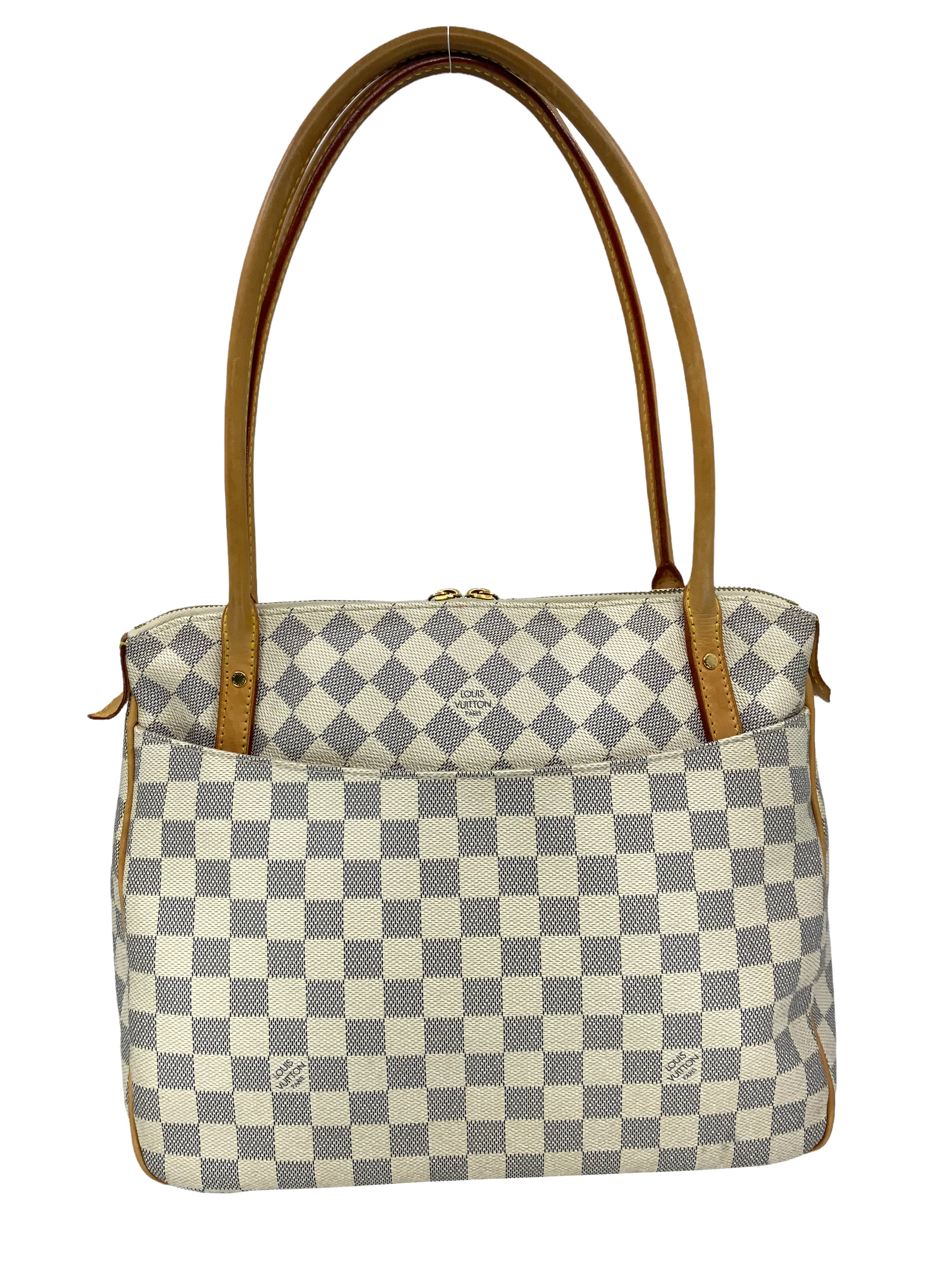 Louis Vuitton Damier Azur Figheri PM Handbag