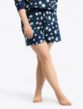 Natalie Shorts in Navy Magnolia