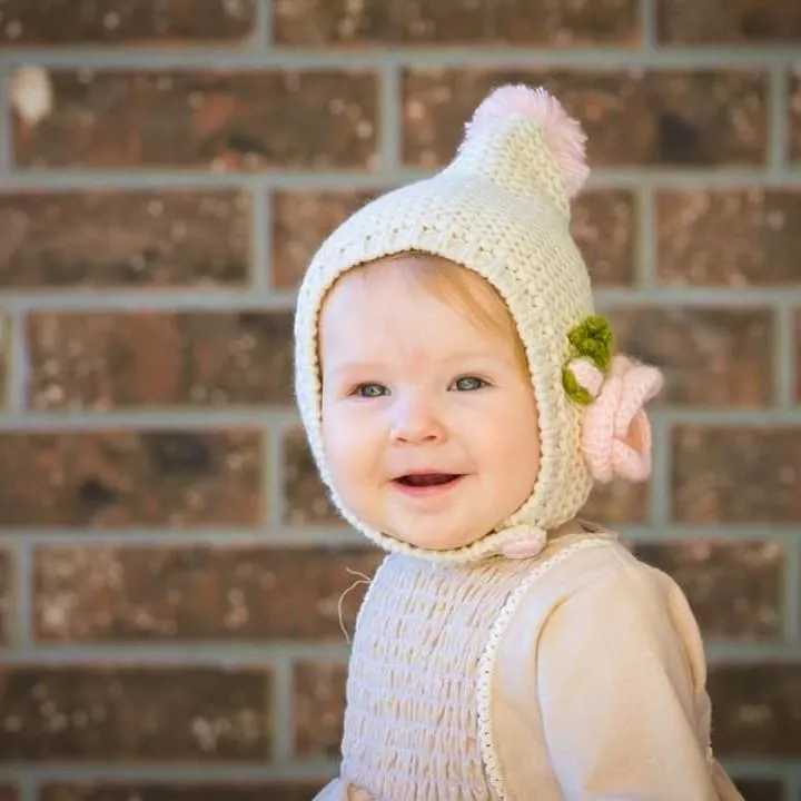 Natural Poppy Bonnet