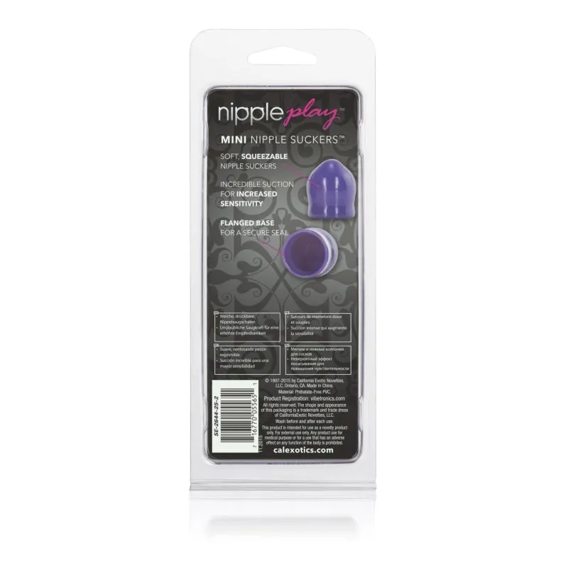 Nipple Play Mini Nipple Suckers - Purple