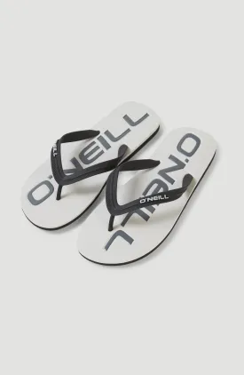 Profile Logo Sandals | Glacier Grey