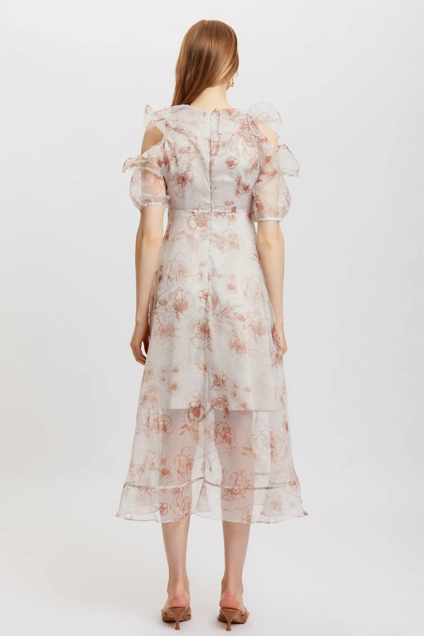 Since Then | Mutabilis Asymmetric  Chiffon Dress