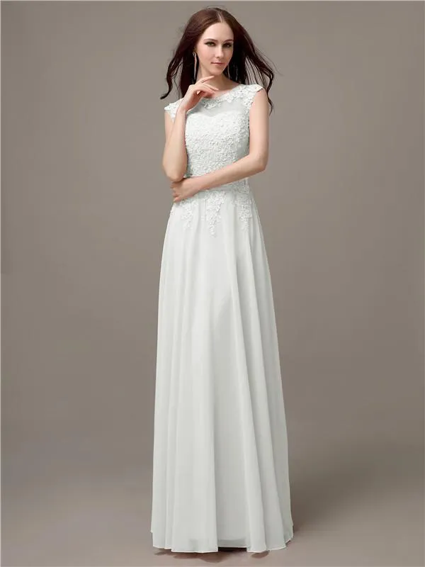 Unique Sweetheart Sleeveless A-line Floor-Length Bridesmaid Dresses