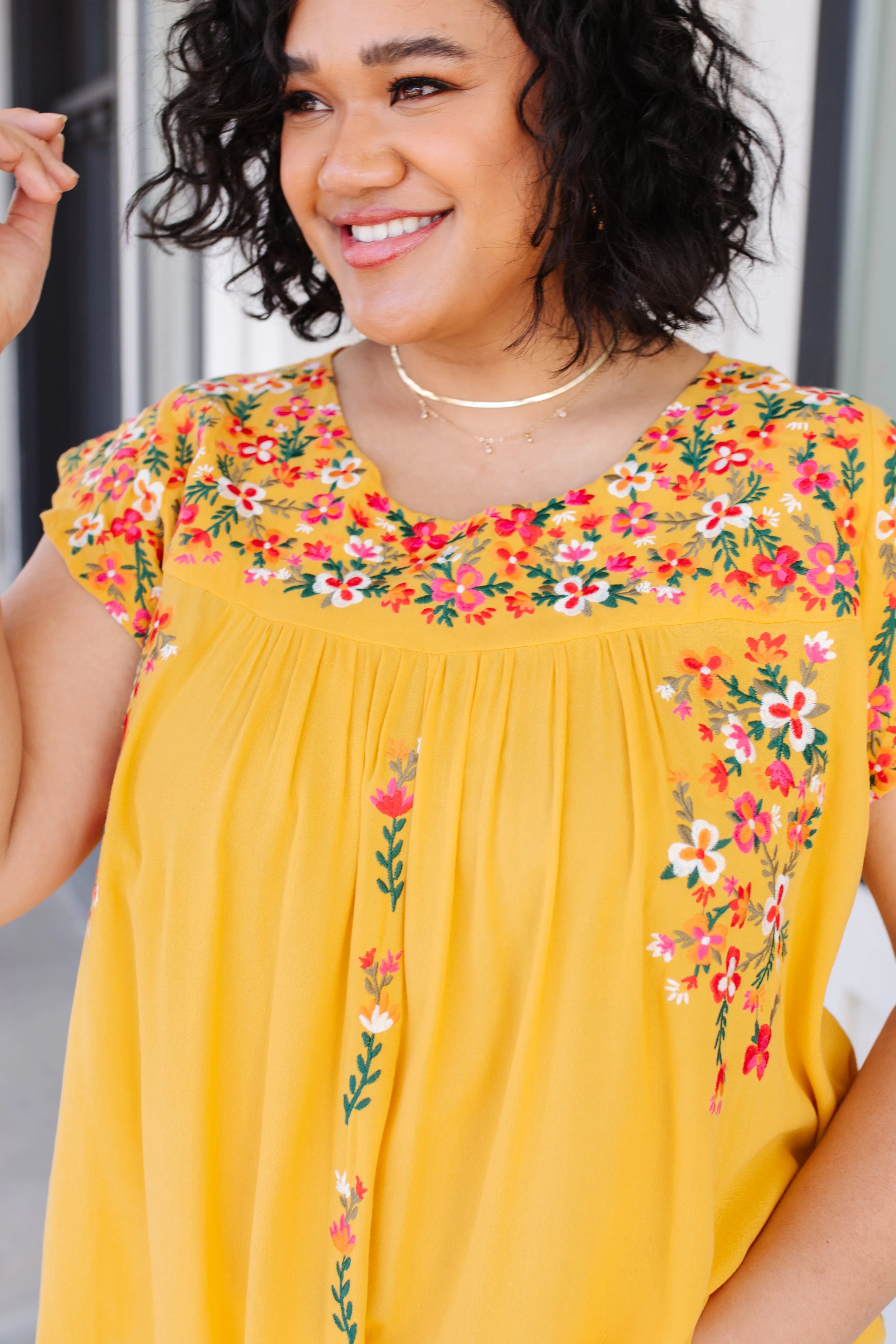 Yellow Blossoms Shirt